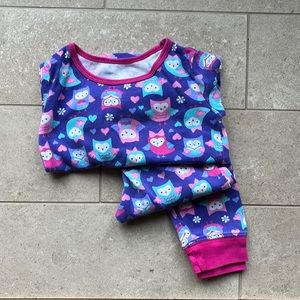 Owl pajamas, size 4